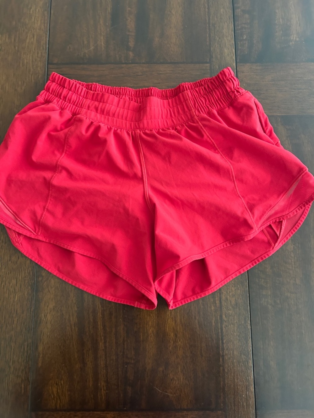 Lulu Women’s Red Athletic Shorts
